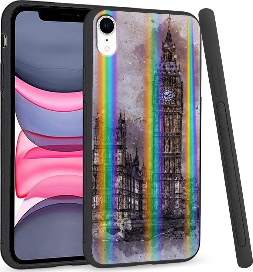 Super Fashion Etui Rainbow Series na Apple iPhone XR Londyn 1