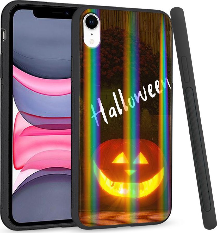 Super Fashion Etui Rainbow Series na Apple iPhone XR Halloween 1