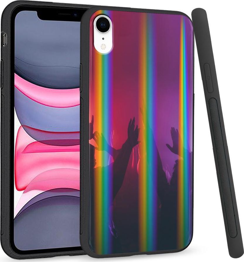Super Fashion Etui Rainbow Series na Apple iPhone XR Party Tonight 1