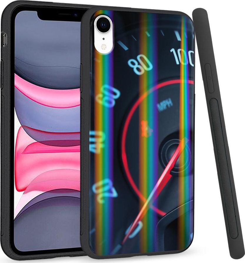 Super Fashion Etui Rainbow Series na Apple iPhone XR Need for speed 1