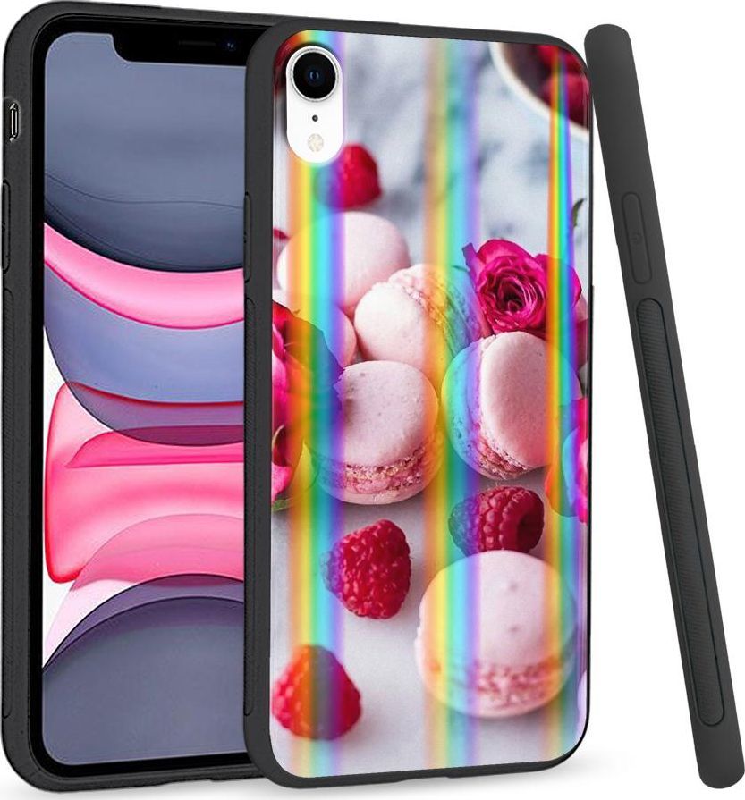 Super Fashion Etui Rainbow Series na Apple iPhone XR Ciasteczka 1