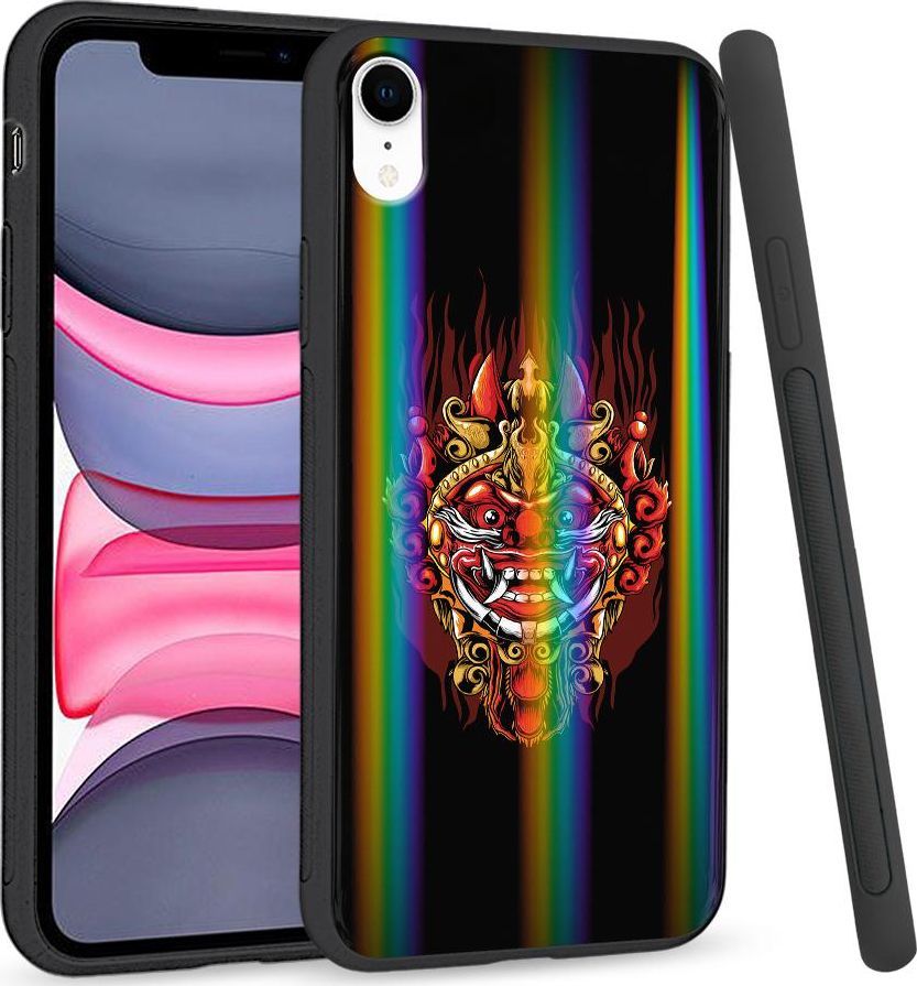 Super Fashion Etui Rainbow Series na Apple iPhone XR Chińska maska 1