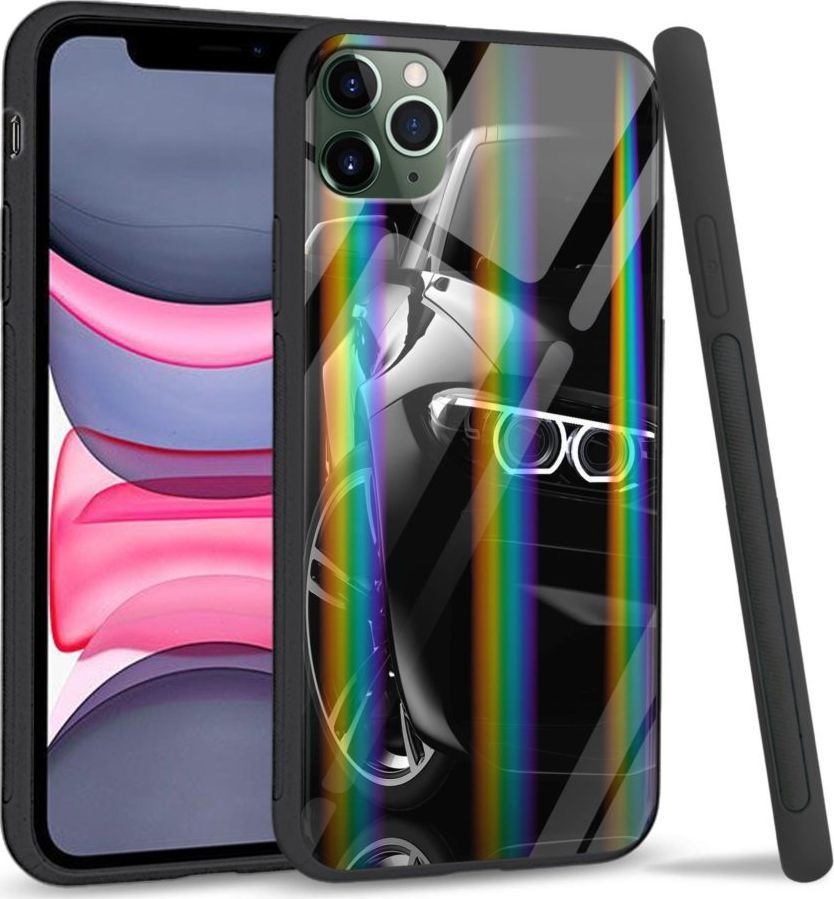 Super Fashion Etui Rainbow Series na Apple iPhone 11 Pro LED headlights 1