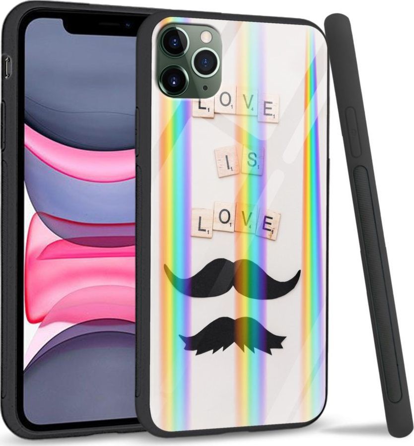 Super Fashion Etui Rainbow Series na Apple iPhone 11 Pro Love is love 1