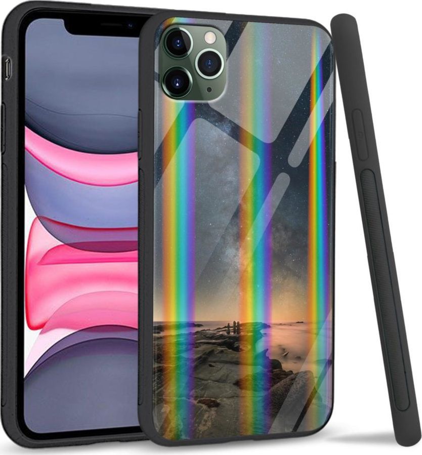 Super Fashion Etui Rainbow Series na Apple iPhone 11 Pro Stary night rocks 1