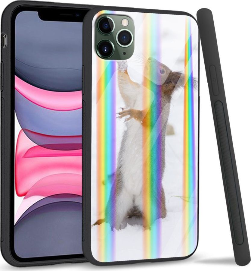 Super Fashion Etui Rainbow Series na Apple iPhone 11 Pro Snow squirrel 1