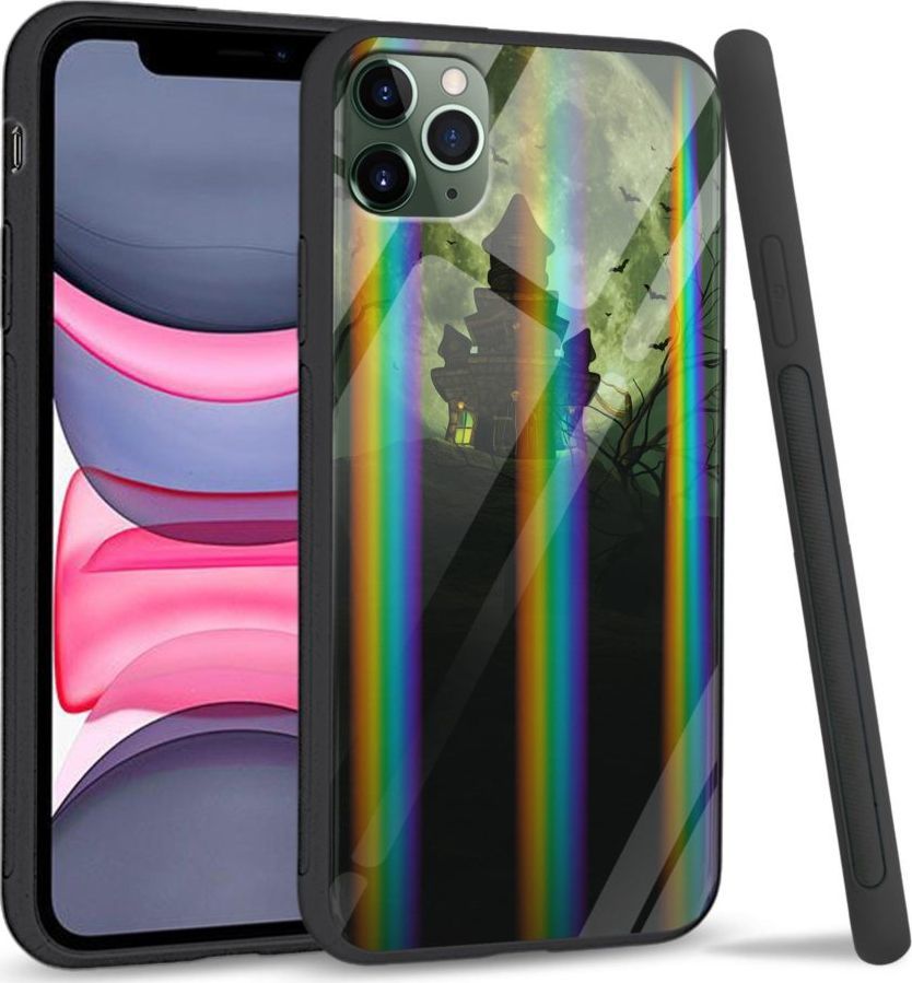 Super Fashion Etui Rainbow Series na Apple iPhone 11 Pro Spooky castle 1