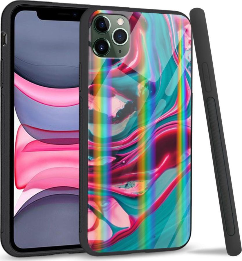 Super Fashion Etui Rainbow Series na Apple iPhone 11 Pro Water color abstract 1