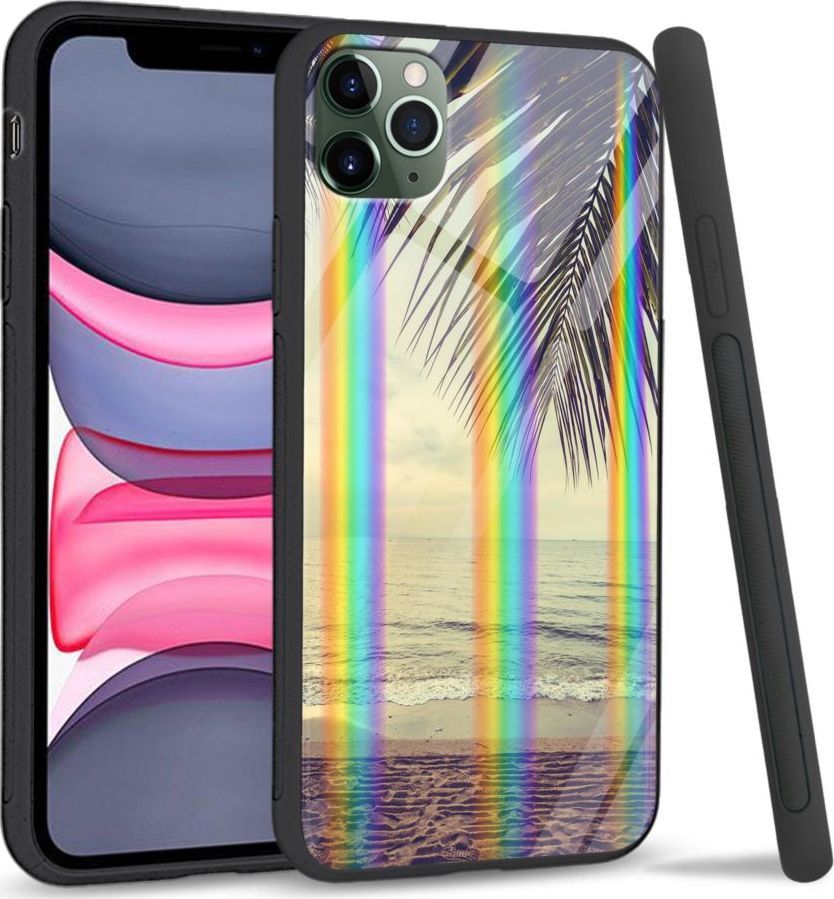 Super Fashion Etui Rainbow Series na Apple iPhone 11 Pro Beach side 1