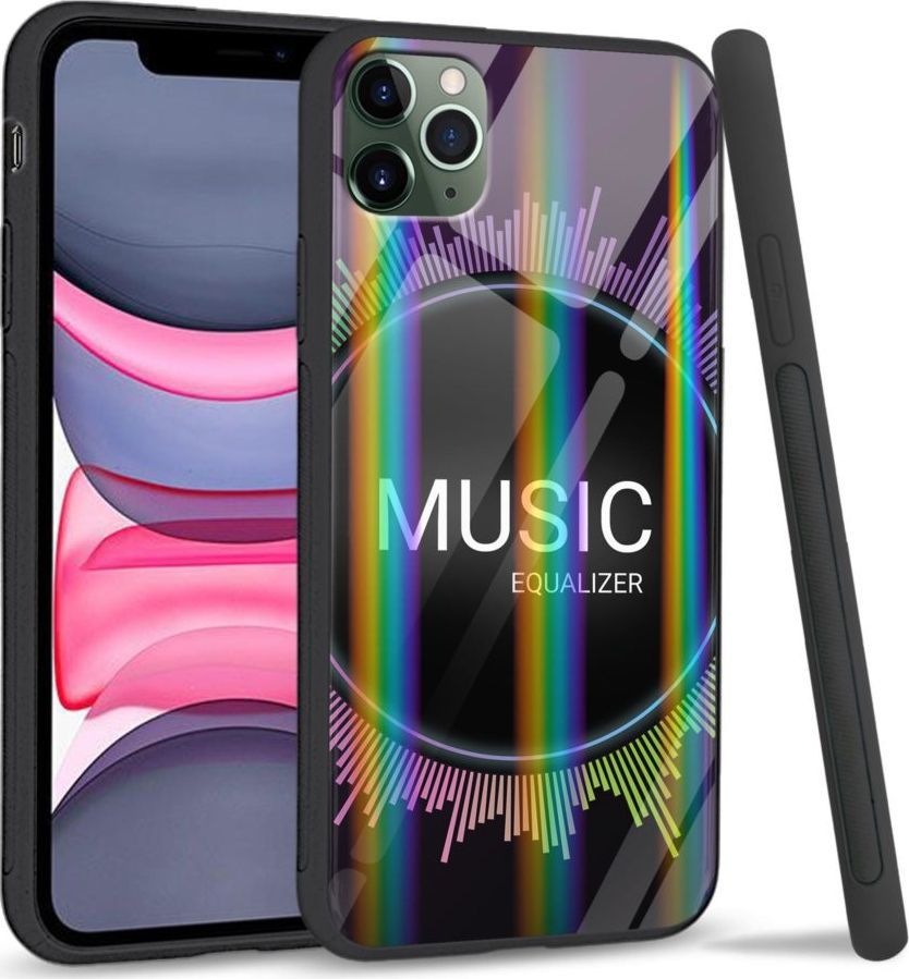 Super Fashion Etui Rainbow Series na Apple iPhone 11 Pro Music equalizer 1