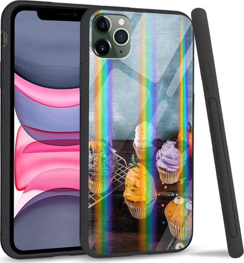 Super Fashion Etui Rainbow Series na Apple iPhone 11 Pro Icecream cupcakes 1