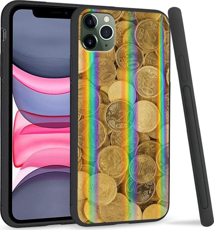Super Fashion Etui Rainbow Series na Apple iPhone 11 Pro Coins 1
