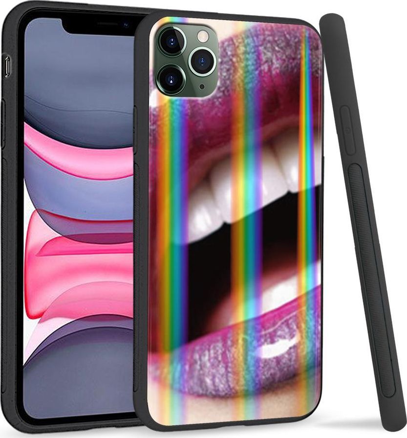 Super Fashion Etui Rainbow Series na Apple iPhone 11 Pro Lips 1