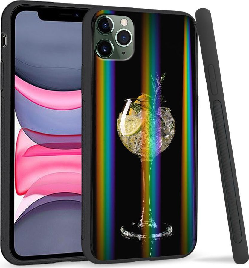 Super Fashion Etui Rainbow Series na Apple iPhone 11 Pro Drink 1