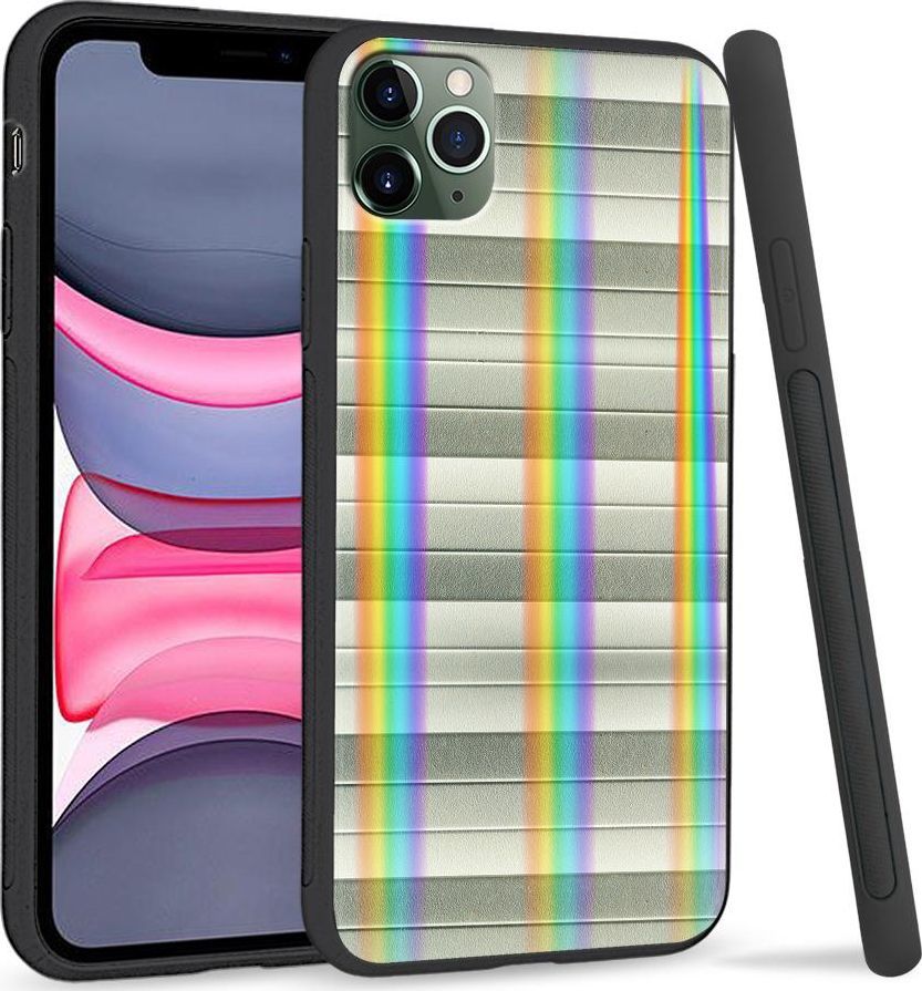 Super Fashion Etui Rainbow Series na Apple iPhone 11 Pro Odcienie szarości 1