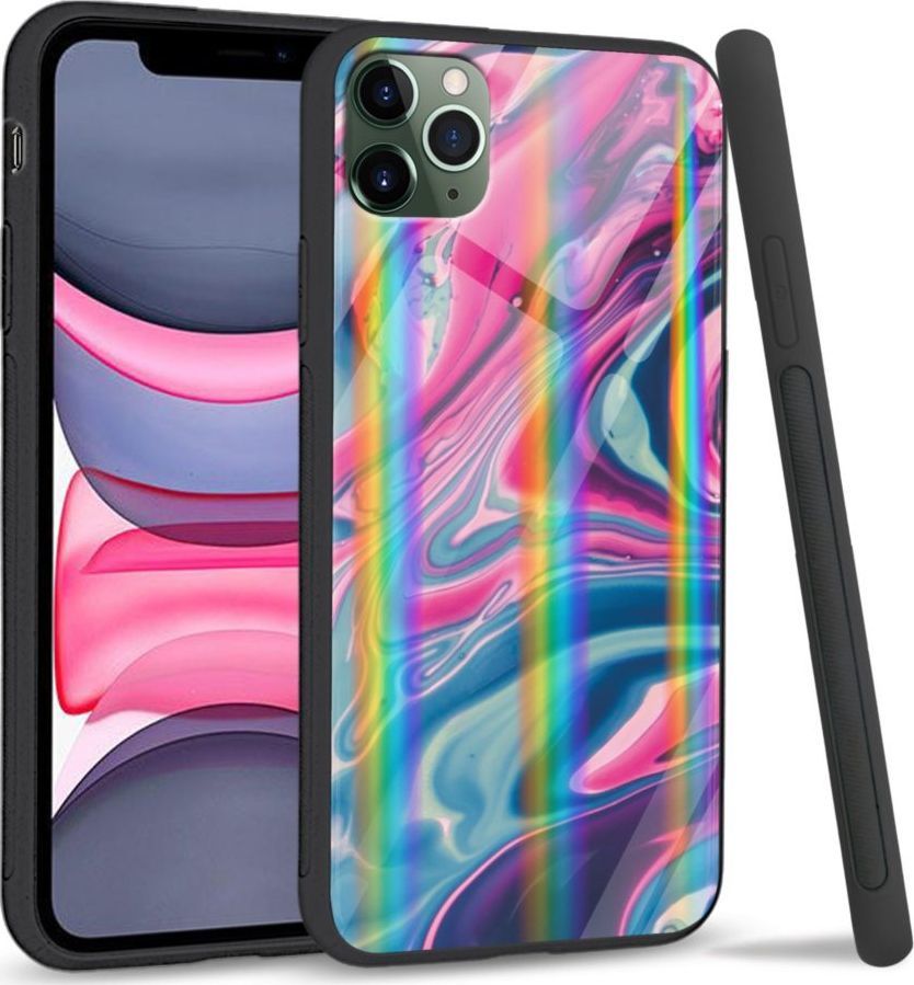 Super Fashion Etui Rainbow Series na Apple iPhone 11 Pro Liquid Abstract 1