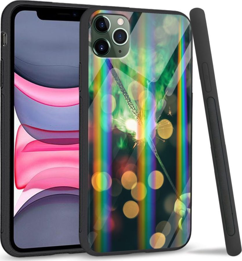 Super Fashion Etui Rainbow Series na Apple iPhone 11 Pro Firework 1
