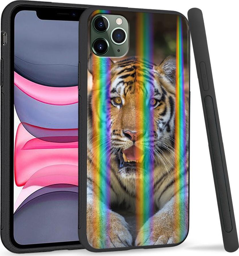 Super Fashion Etui Rainbow Series na Apple iPhone 11 Pro Tygrys 1