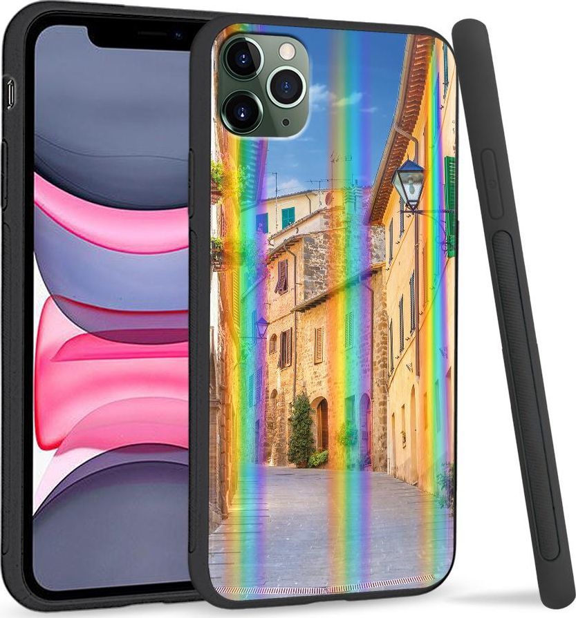 Super Fashion Etui Rainbow Series na Apple iPhone 11 Pro Kolory miasta 1