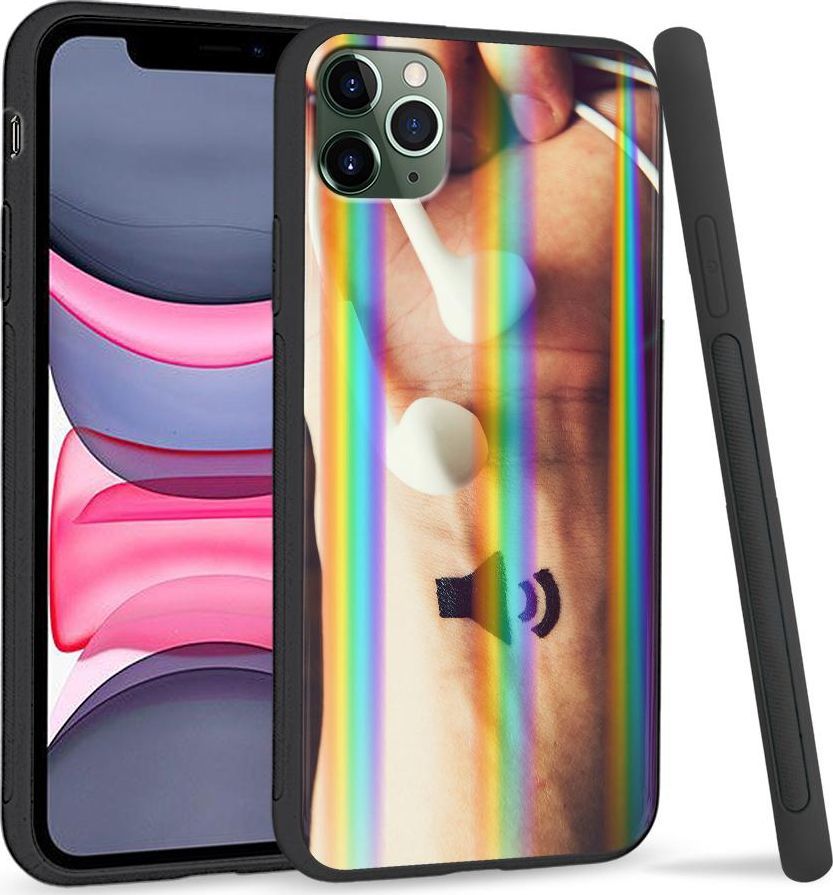 Super Fashion Etui Rainbow Series na Apple iPhone 11 Pro Czas na muzykę 1