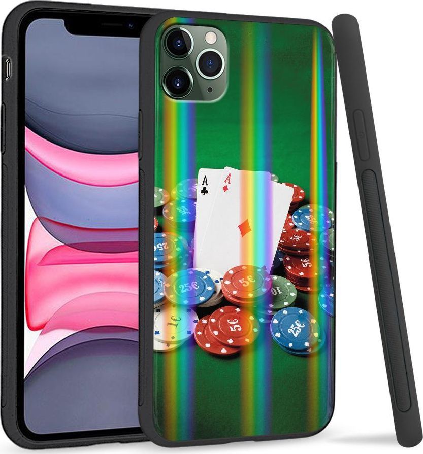 Super Fashion Etui Rainbow Series na Apple iPhone 11 Pro Poker 1