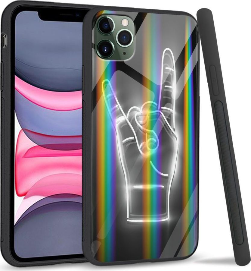 Super Fashion Etui Rainbow Series na Apple iPhone 11 Pro We Rock 1