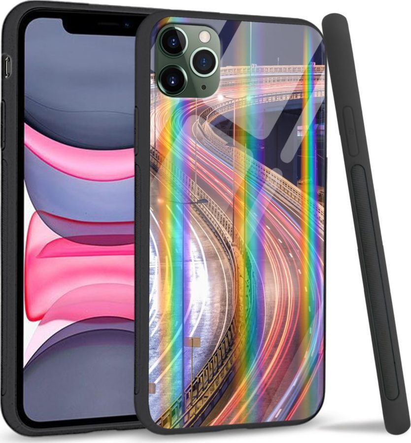 Super Fashion Etui Rainbow Series na Apple iPhone 11 Pro Night Lights 1
