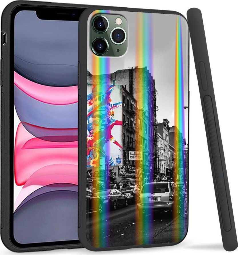 Super Fashion Etui Rainbow Series na Apple iPhone 11 Pro Miasto 1