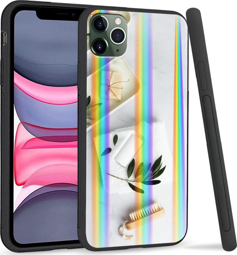 Super Fashion Etui Rainbow Series na Apple iPhone 11 Pro Ulubiony zestaw 1