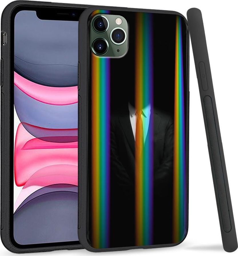 Super Fashion Etui Rainbow Series na Apple iPhone 11 Pro Man in Black 1