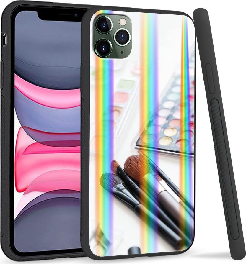 Super Fashion Etui Rainbow Series na Apple iPhone 11 Pro Makijaż 1