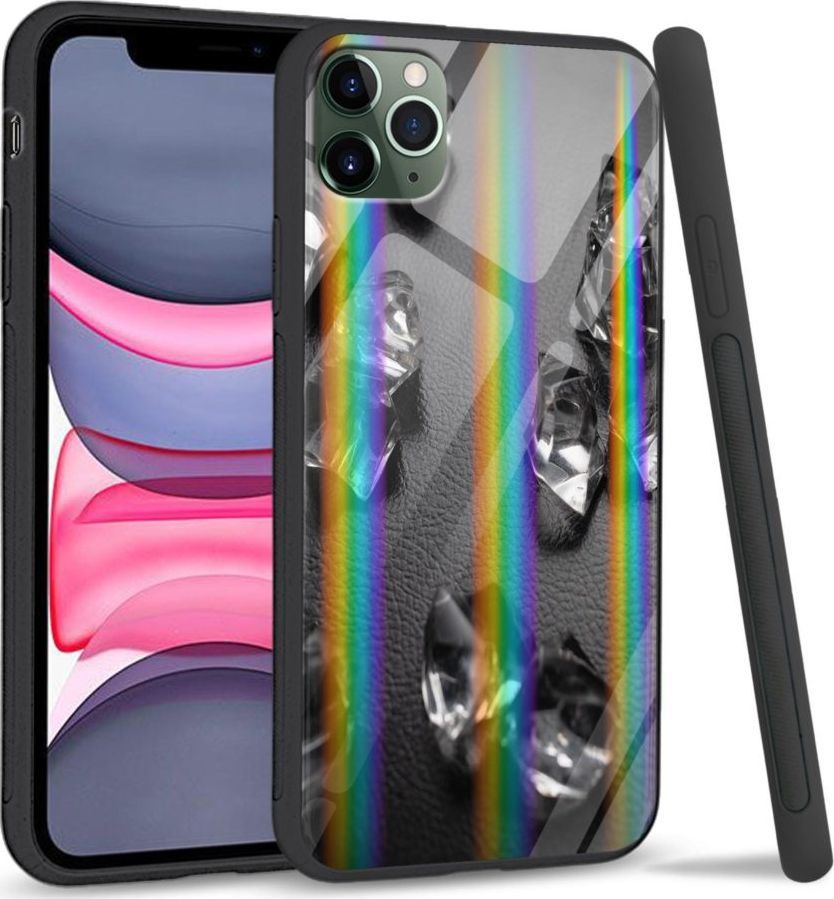 Super Fashion Etui Rainbow Series na Apple iPhone 11 Pro Glass Cube 1
