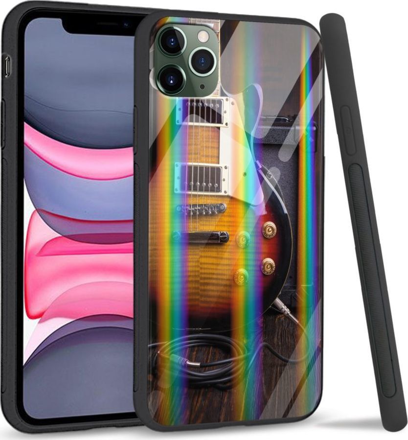 Super Fashion Etui Rainbow Series na Apple iPhone 11 Pro Electric Guitar 1