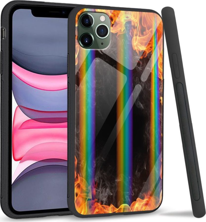 Super Fashion Etui Rainbow Series na Apple iPhone 11 Pro Hot Fire 1
