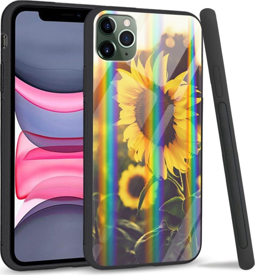 Super Fashion Etui Rainbow Series na Apple iPhone 11 Pro Sunflower field 1