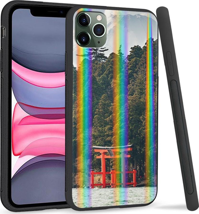Super Fashion Etui Rainbow Series na Apple iPhone 11 Pro Leśna przystań 1