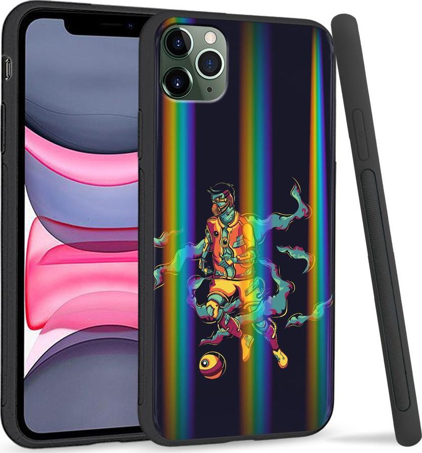 Super Fashion Etui Rainbow Series na Apple iPhone 11 Pro Kosmiczna gra 1