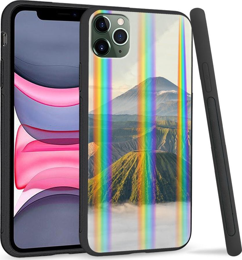 Super Fashion Etui Rainbow Series na Apple iPhone 11 Pro Wulkan 1