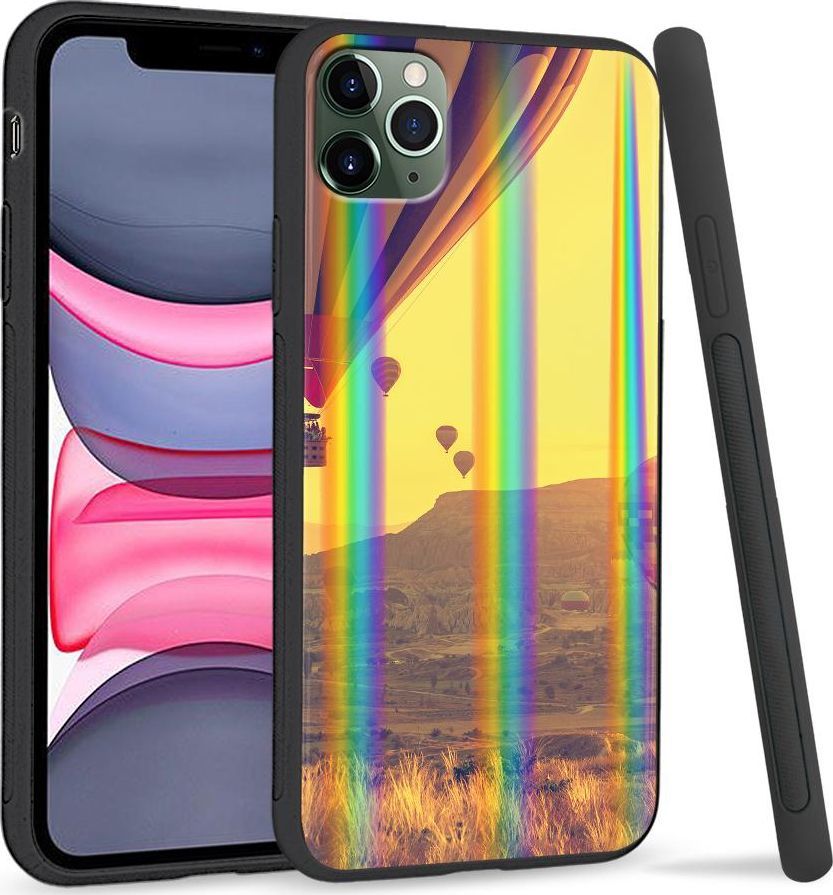 Super Fashion Etui Rainbow Series na Apple iPhone 11 Pro Lot balonem 1
