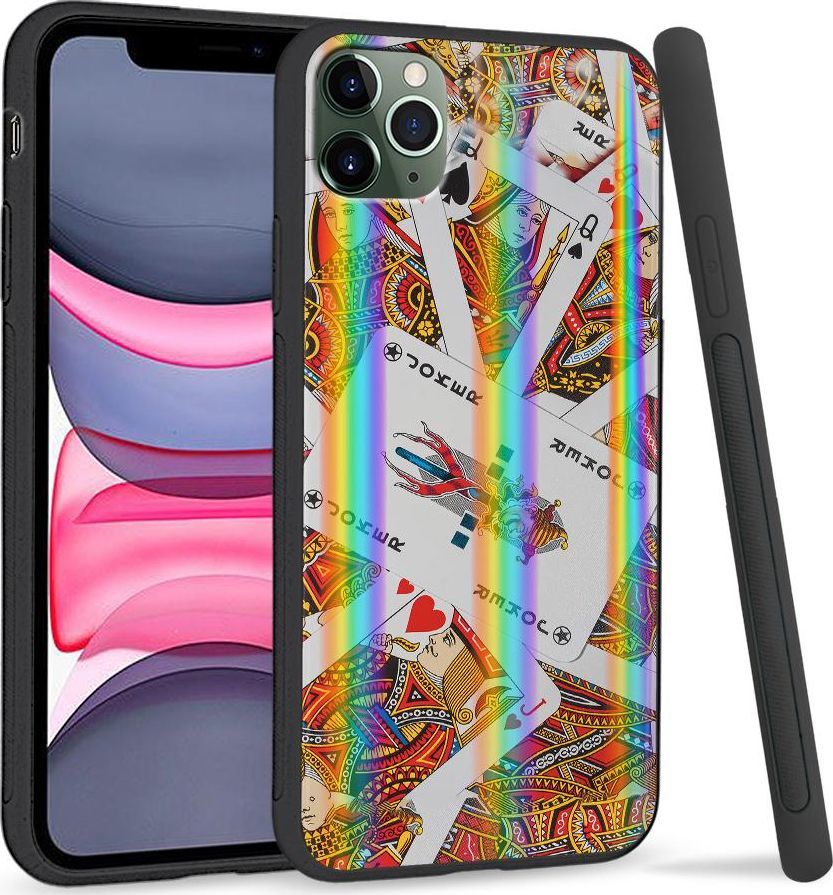 Super Fashion Etui Rainbow Series na Apple iPhone 11 Pro Karty 1