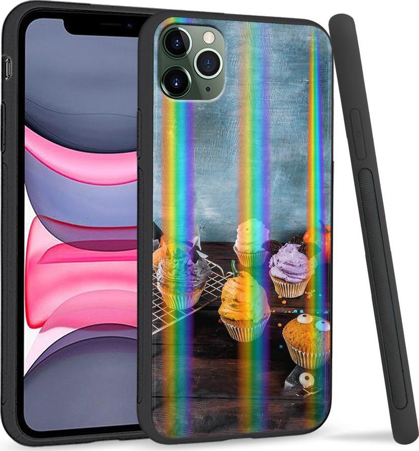 Super Fashion Etui Rainbow Series na Apple iPhone 11 Pro Babeczki 1