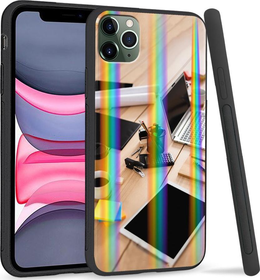 Super Fashion Etui Rainbow Series na Apple iPhone 11 Pro Lubię moją pracę 1