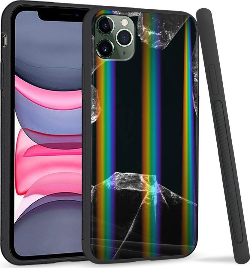 Super Fashion Etui Rainbow Series na Apple iPhone 11 Pro Broken Glass 1