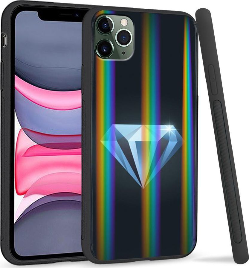 Super Fashion Etui Rainbow Series na Apple iPhone 11 Pro Diament 1