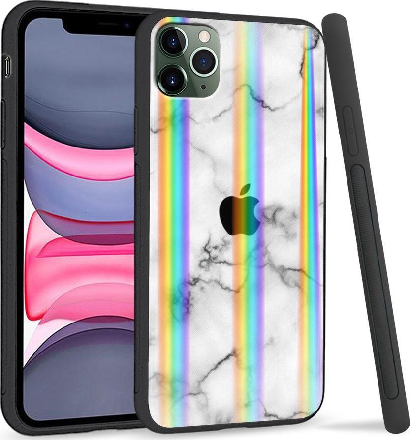Super Fashion Etui Rainbow Series na Apple iPhone 11 Pro Marble Apple 1