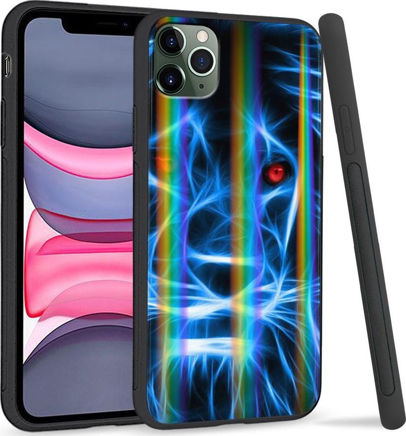 Super Fashion Etui Rainbow Series na Apple iPhone 11 Pro Niebieski Lew 1