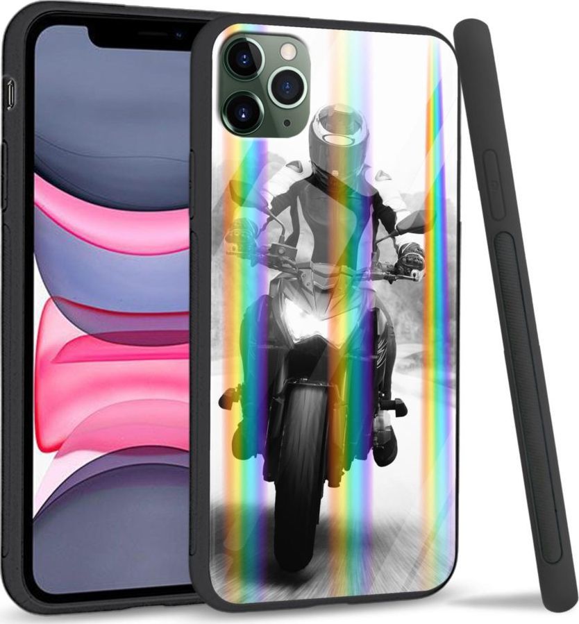 Super Fashion Etui Rainbow Series na Apple iPhone 11 Pro Racer 1