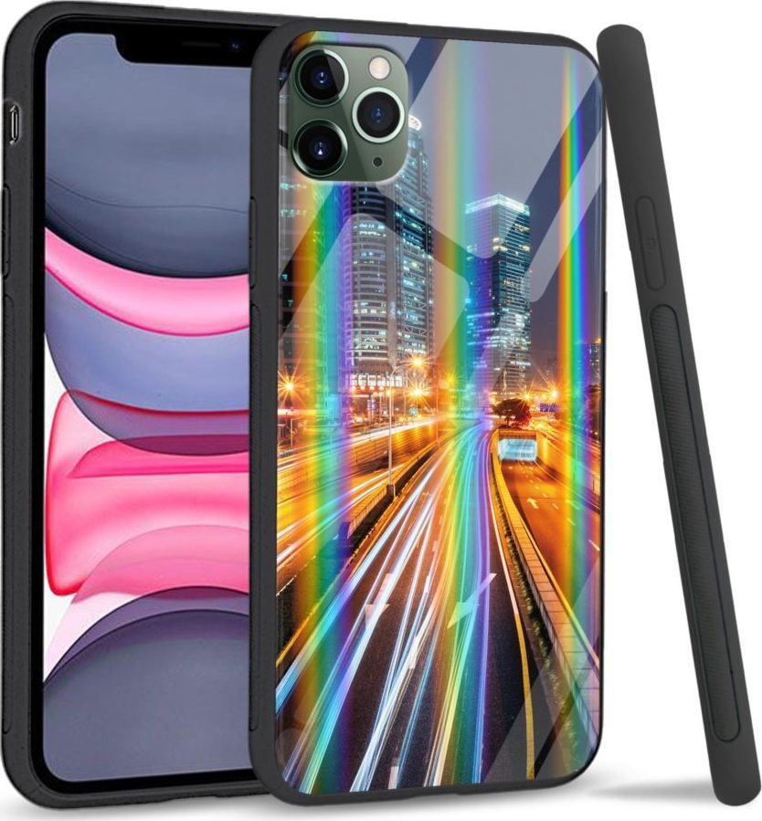 Super Fashion Etui Rainbow Series na Apple iPhone 11 Pro Night City 1