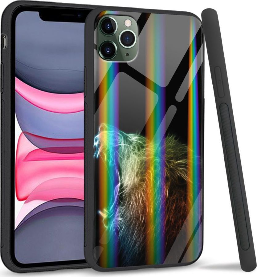 Super Fashion Etui Rainbow Series na Apple iPhone 11 Pro Roaring Lion 1