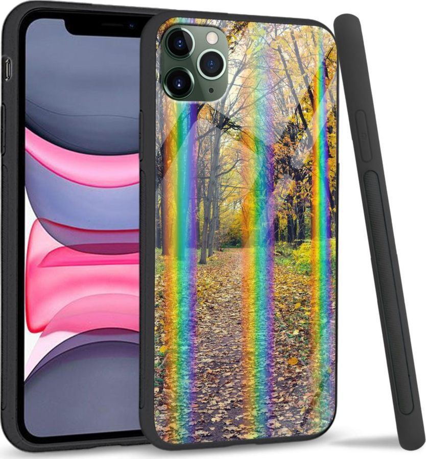 Super Fashion Etui Rainbow Series na Apple iPhone 11 Pro Walk in Park 1